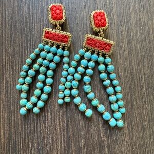 Chico’s Clara chandelier earrings